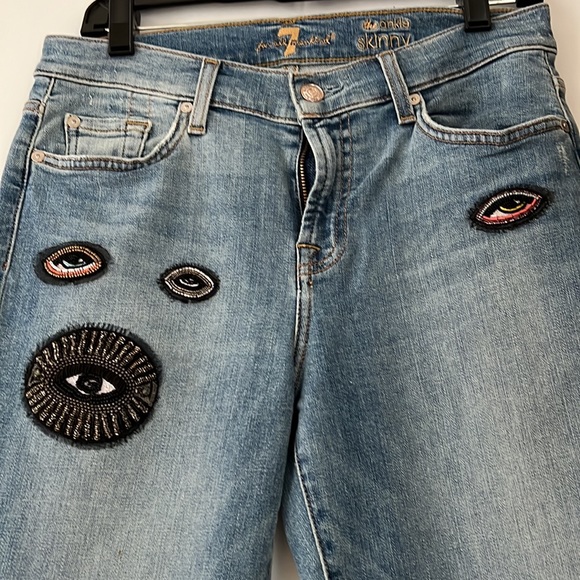7 FOR ALL MANKIND EYE JEANS - Picture 2 of 13